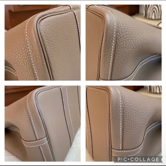 ‼️SOLD‼️💯Authentic Hermes Garden Party 36MM Etoupe - Picture 10 of 15